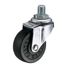 420A-R 細牙螺栓旋入式橡膠活動輪