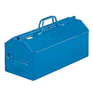 山型工具箱 (附中盤 藍色)