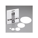 Kiriyama glass® Filter Paper for Hirsch Funnel Φ8mm 50 Sheets　No.5B