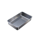 Stainless Steel Square Tray (Antifouling treatment) (480 x 341 x 82mm)　6