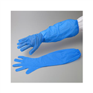  Polyethylene Long Glove Blue　No.944