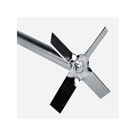 攪拌器用不銹鋼攪拌棒十字葉片 Stainless Stirring Rod Cross Blade for Stirrer (Front Lab)　FLXSI