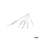 尼龍毛刷 (注射器用) Brush for Syringe Nylon Hair Stainless Steel Handle for 20cc　TBS-S20N