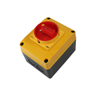 NDS-BX系列 隔離開關 附防水盒 (黃色上蓋+黑色下座)